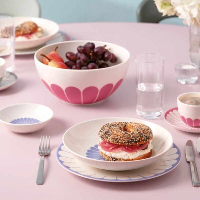 Villeroy & Boch Fleur bleu middagstallerken 26,5 cm blå