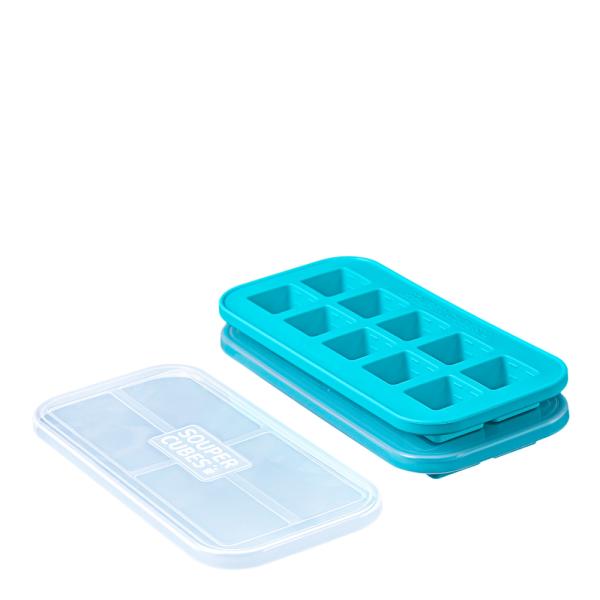 Souper Cubes 2 Tbs/1oz silikonform 2 stk aqua