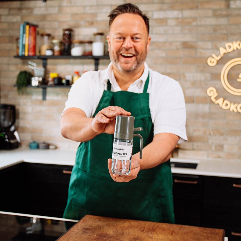 Gladkokken Oljedispenser 250 ml klar