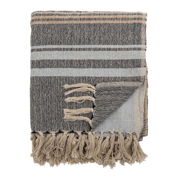 Creative Collection Pledd Ferrara 160x130 cm blå