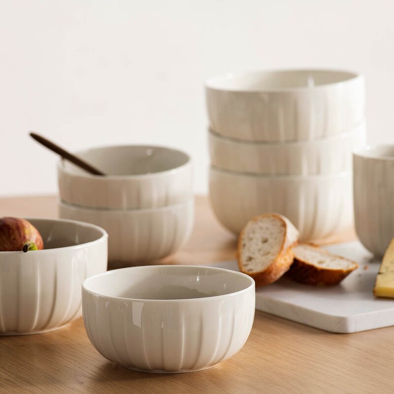 Stiernholm Senja skål 12 cm hvit