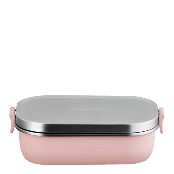 Le Creuset On The Go matboks 0,9L shell pink