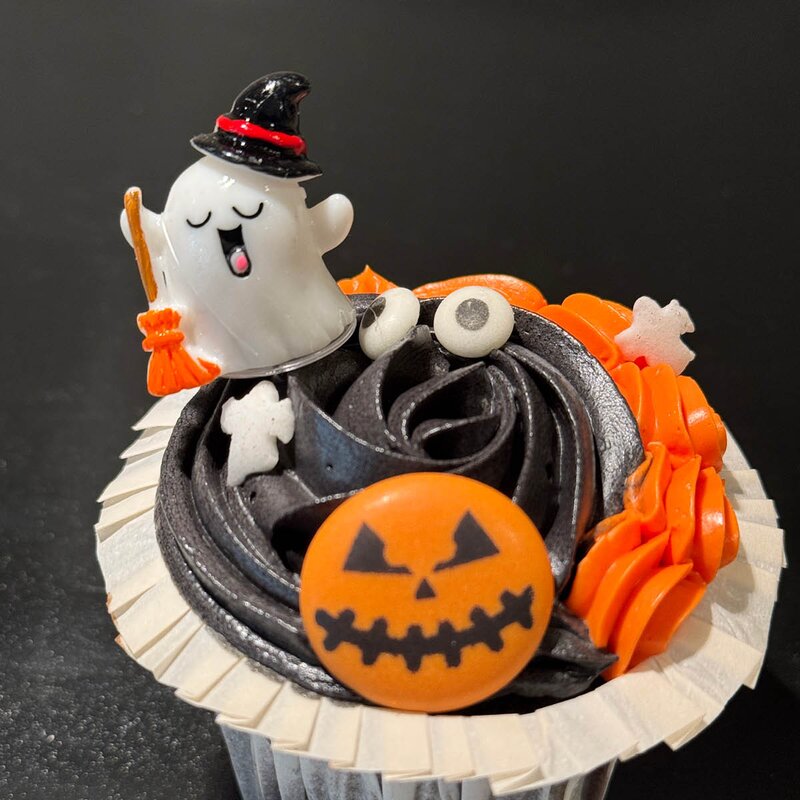 ScrapCooking Halloween kakepynt 4 stk multi