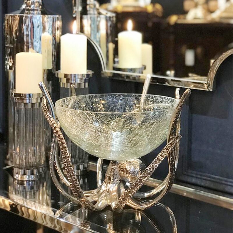 Culinary Concepts Octopus vinkjøler sølv