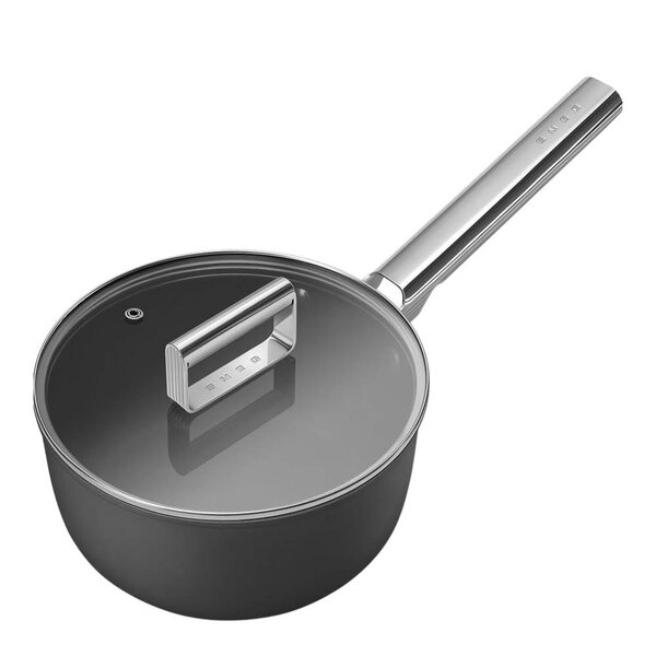 SMEG Kasserolle 20 cm 3,1L keramisk svart
