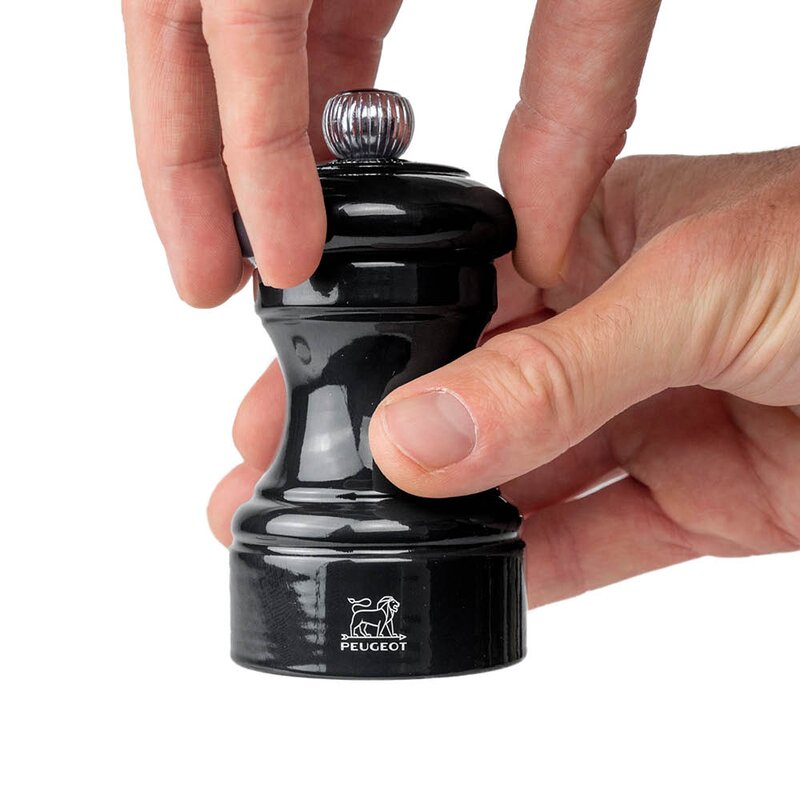 Peugeot Bistro pepperkvern 10 cm svart lakk