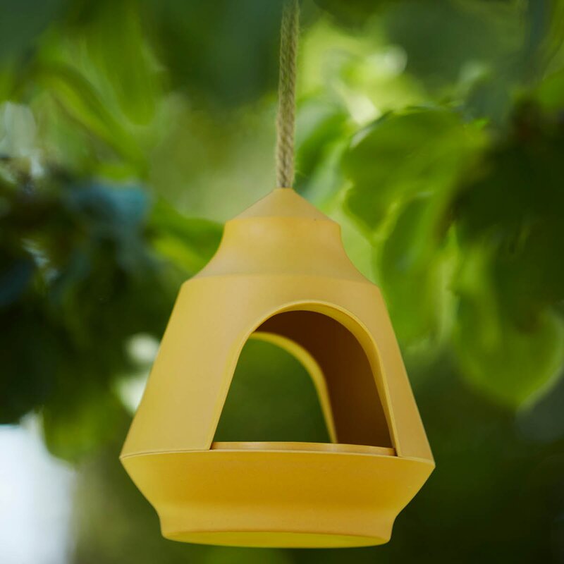 Point Virgule Fuglemater 16 cm gul oker