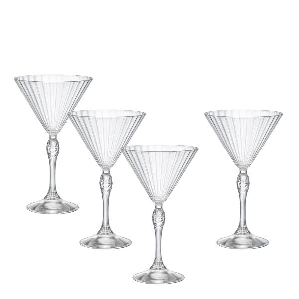 Modern House America martiniglass 24,5 cl 4 stk