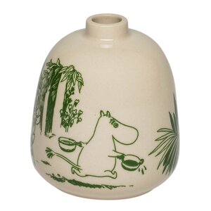 MoominArabia Mummi vase 8,3 cm mystisk skog grønn