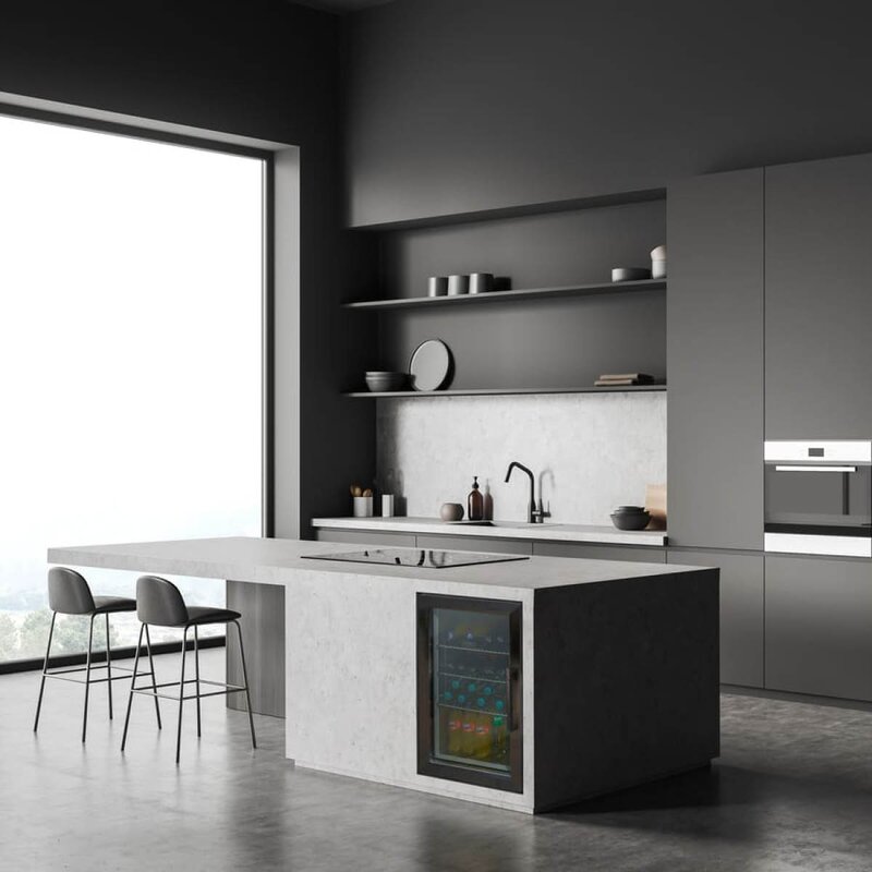 Caso Barbecue Cooler utendørskjøleskap 63L venstrehengslet svart