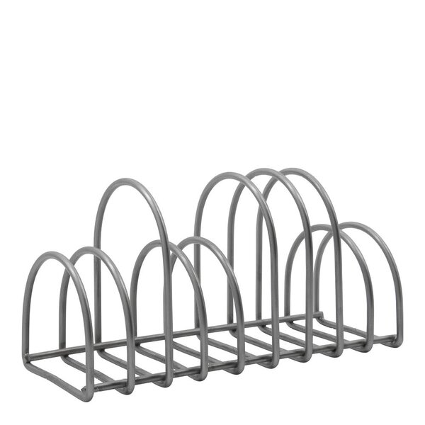 House Doctor Pampi organisator i jern 24x10x12,5 cm børstet sølv