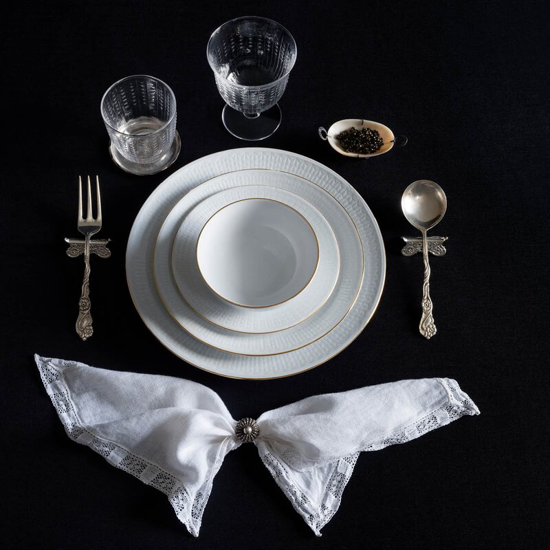 Rörstrand  Swedish Grace Gala dyp tallerken 19 cm hvit