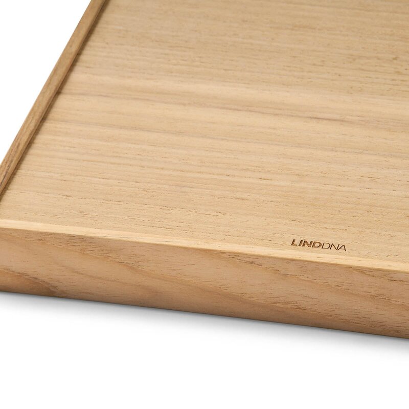 LIND DNA Even teak brett 27,9x35,9 cm nupo clay brown