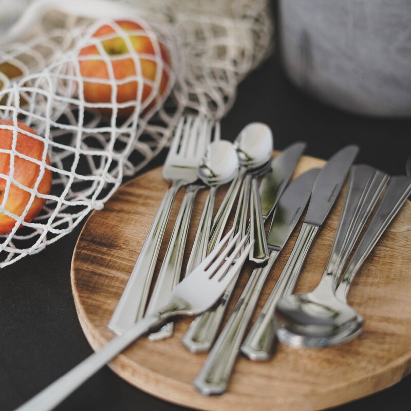 Hardanger bestikk Mira spisekniv 20,5 cm