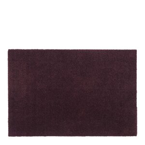 Tica Copenhagen Unicolor gulvmatte 90x60 cm bordeaux
