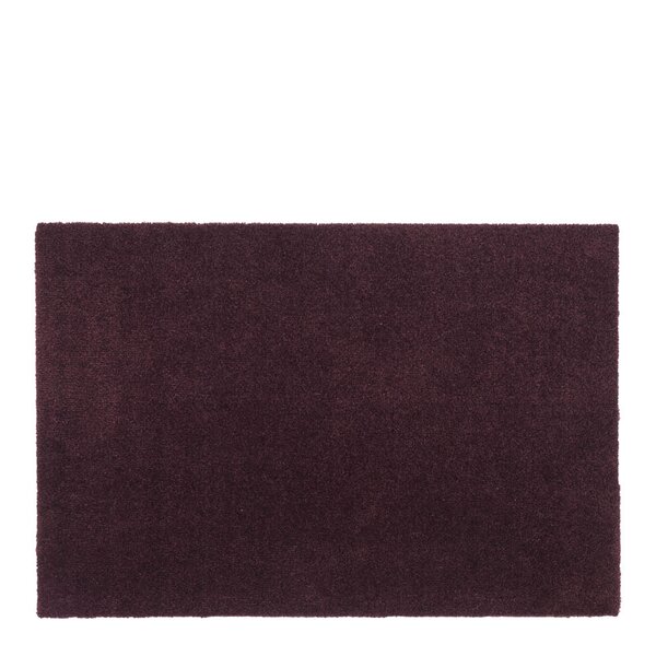 Tica Copenhagen Unicolor gulvmatte 90x60 cm bordeaux