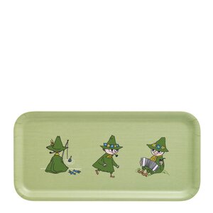 Muurla Mummi brett 13x27 cm Snusmumrikken grønn