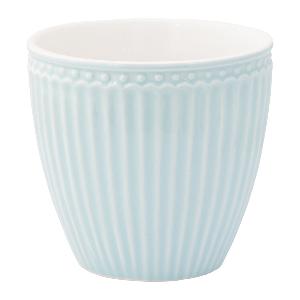 GreenGate Alice latte kopp 35 cl pale blue
