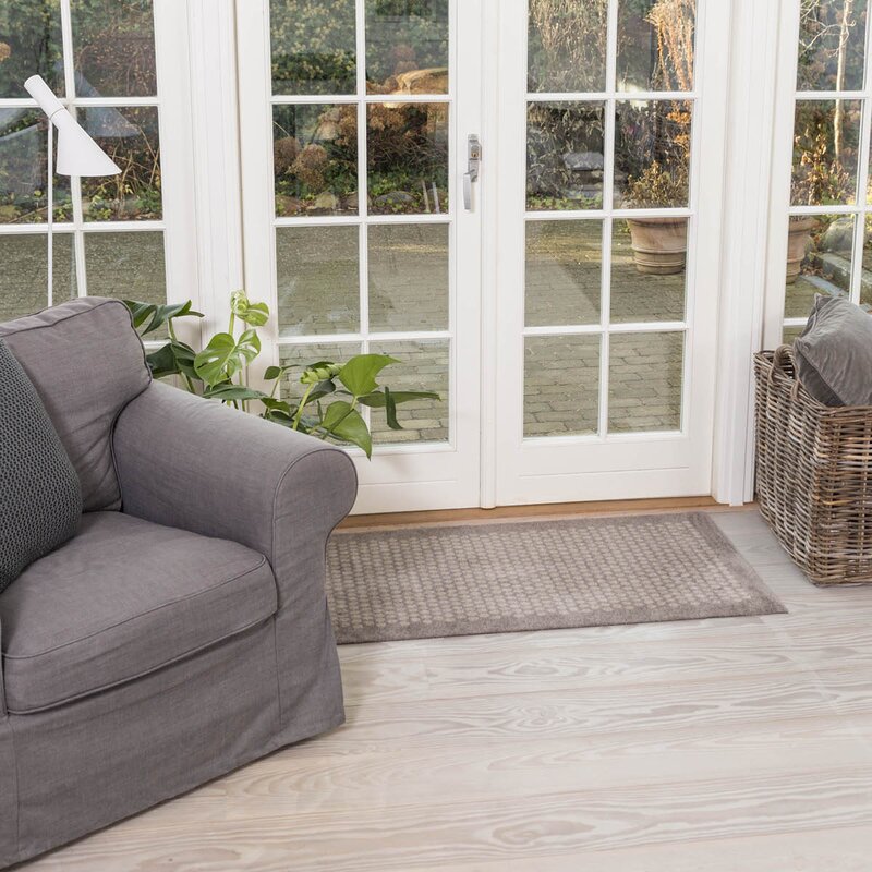 Tica Copenhagen Dot gulvmatte 120x67 cm beige