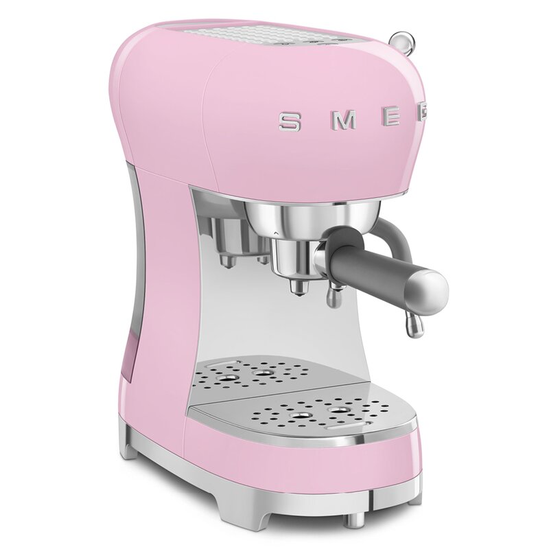 SMEG Espressomaskin ECF02 1 l rosa