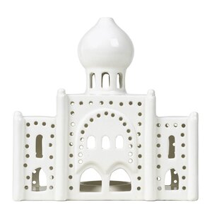 Kähler Urbania Tivoli lyshus Nimb 17 cm hvit