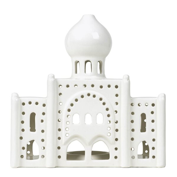 Kähler Urbania Tivoli lyshus Nimb 17 cm hvit