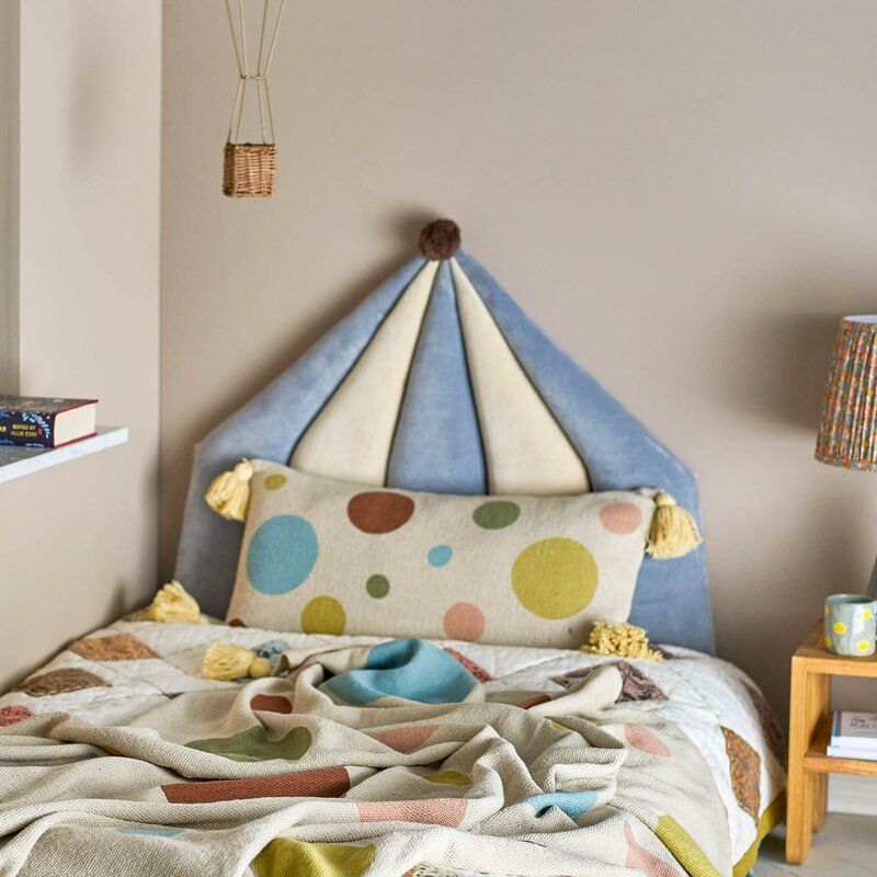 Bloomingville MINI Pledd Clennie 160x130 cm natur