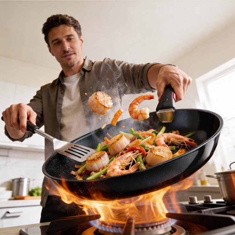 Tefal Ingenio Excellence Fusion stekepanne 28 cm non-stick