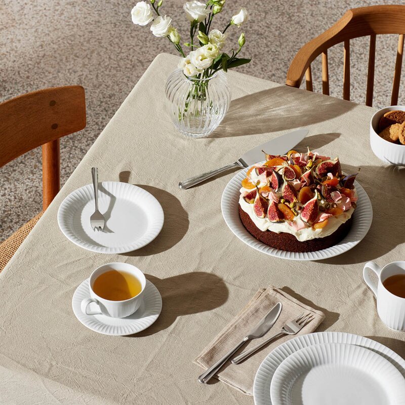 Kähler Hammershøi tallerken 22 cm 4 stk hvit