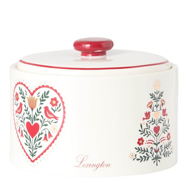 Lexington Christmas Tree kakeboks m/lokk multi