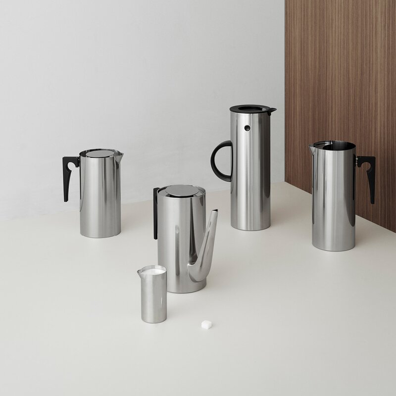 Stelton Arne Jacobsen presskanne 1L stål