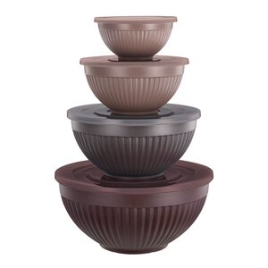 Modern House bAYk bollesett 4 stk 0,3/0,7/1,3/2,2L multi