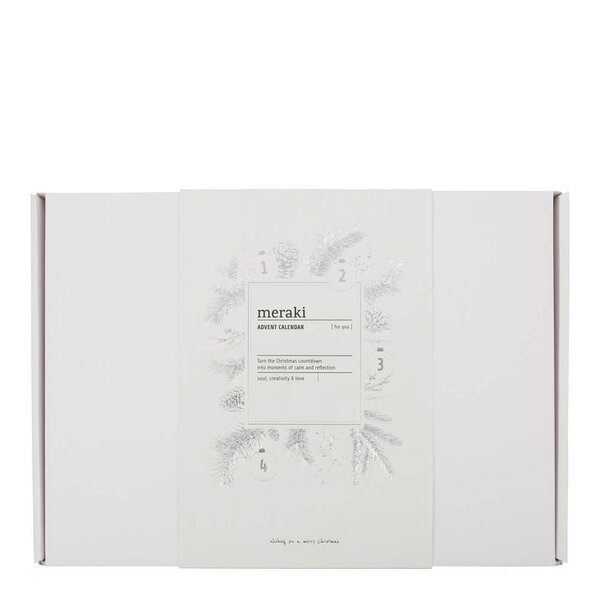 Meraki - Adventskalender 4-luker velvære