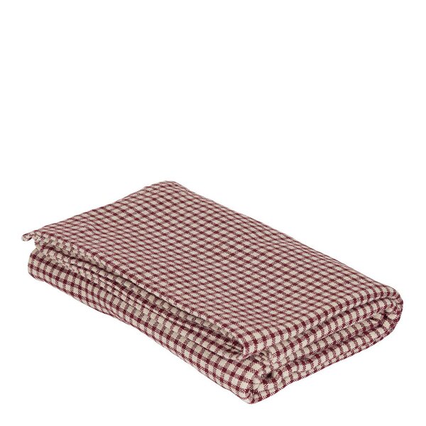 Fondaco Mette bordduk 115x115 cm vinrød
