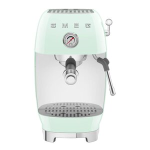 SMEG Manuell espressomaskin med Cold Brew ECF03 pastellgrønn
