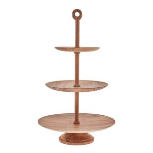 Lene Bjerre Merle serveringsfat 44 cm natur