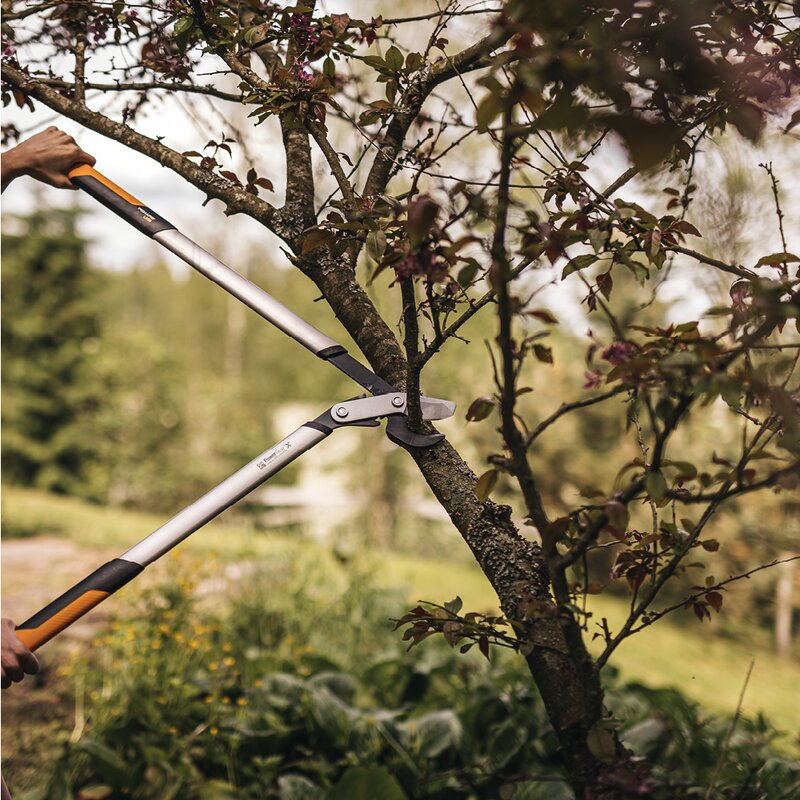 Fiskars PowerGear™ grensaks sideskjær L LX98 85 cm oransje/svart