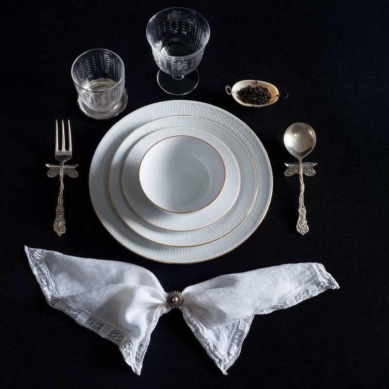 Rörstrand  Swedish Grace Gala tallerken 17 cm hvit