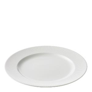 Aida Groovy stentøy middagstallerken 27 cm hvit