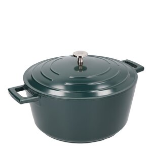 MasterClass Cast Aluminium gryte 5L 29 cm hunter green