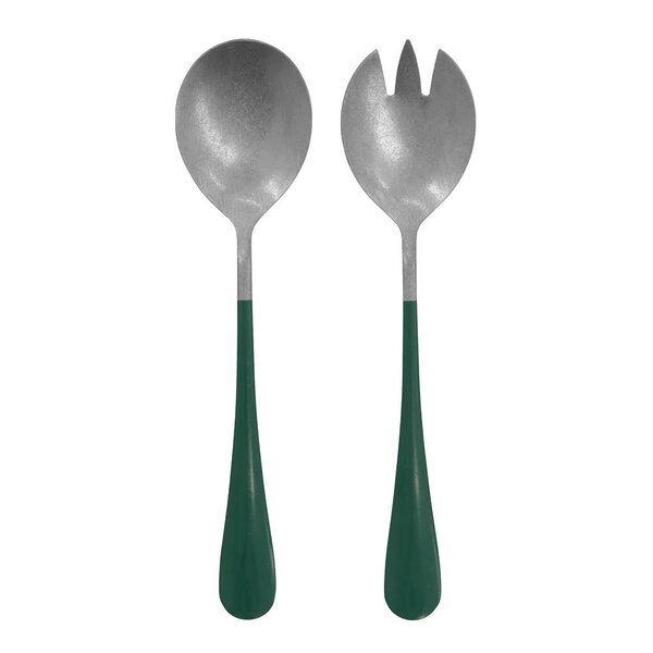 Nicolas Vahé Salatbestikk 20 cm grønn