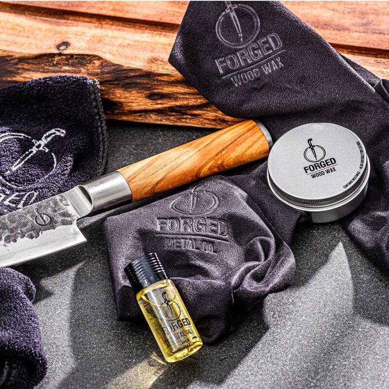 Forged Vedlikeholdssett til stål/tre