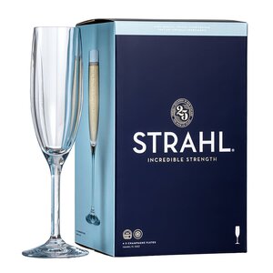 Strahl Champagneglass 16,6 cl 4 stk polykarbonat