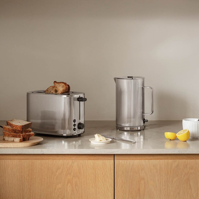 Georg Jensen Bernadotte brødrister 2 skiver stål