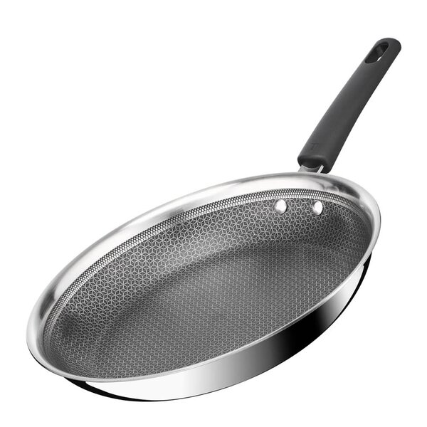 Tefal Emotion Plus Power SS Mesh stekepanne 24 cm honeycomb