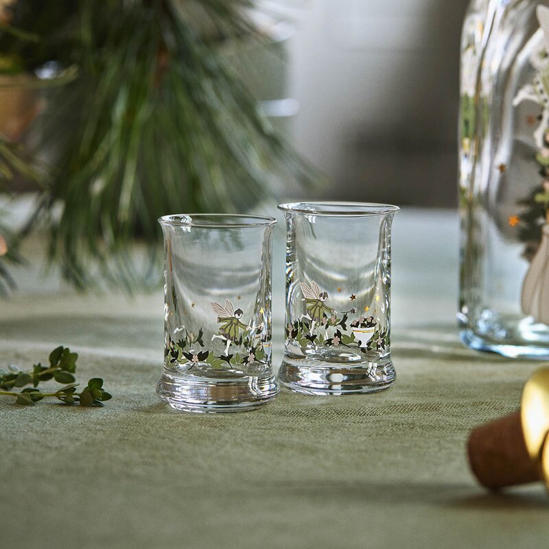 Holmegaard Christmas drammeglass 2026 3 cl 2 stk multi