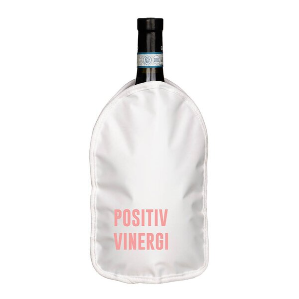 Pictureit Vinkjøler positiv vinenergi 15,5x23 cm hvit