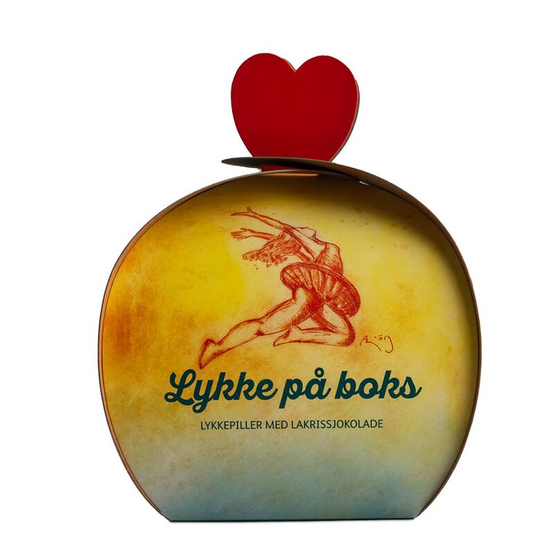 Cemo Lykke på boks lakriskuler