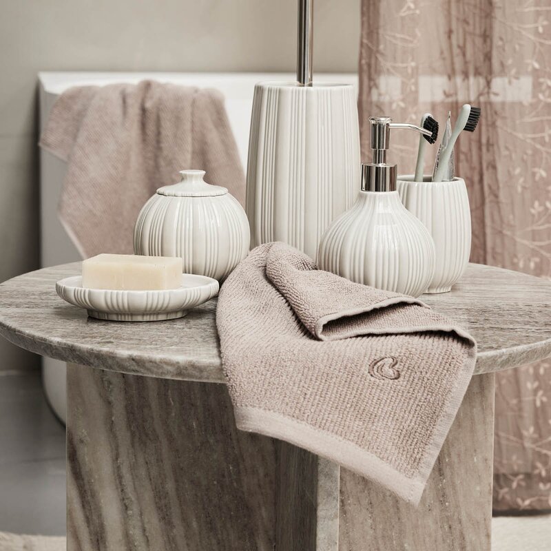 Lene Bjerre Molli gjestehåndkle 50x30 cm linen