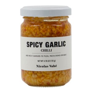 Nicolas Vahé Krydret hvitløk chilliolje 135 g